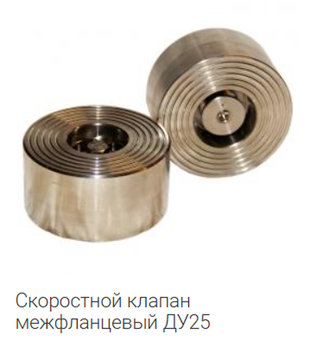 Скоростной клапан межфланцевый ТПА11-025 ДУ25 PN40